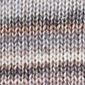 Katia Cotton-Merino Rainbow 504 Grijs-Make-up-Roest bruin - Wol garens cottonmerinorainbow breien katoen merino extrafin — gemaakt met Katia Cotton-Merino Rainbow