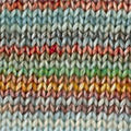 Katia Cotton-Merino Rainbow 506 Oranje-Turquoise-Rood - Wol garens cottonmerinorainbow breien katoen merino extrafin — gemaakt met Katia Cotton-Merino Rainbow