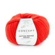 Katia Cotton-Merino Solids 064 Rood