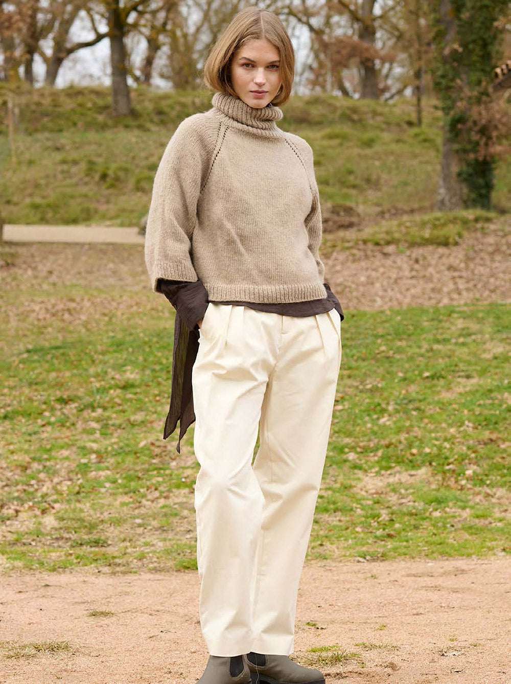 Katia Cotton-Merino Solids 068 Olieverf - Concept no page — gemaakt met Katia Cotton-Merino Solids (4)