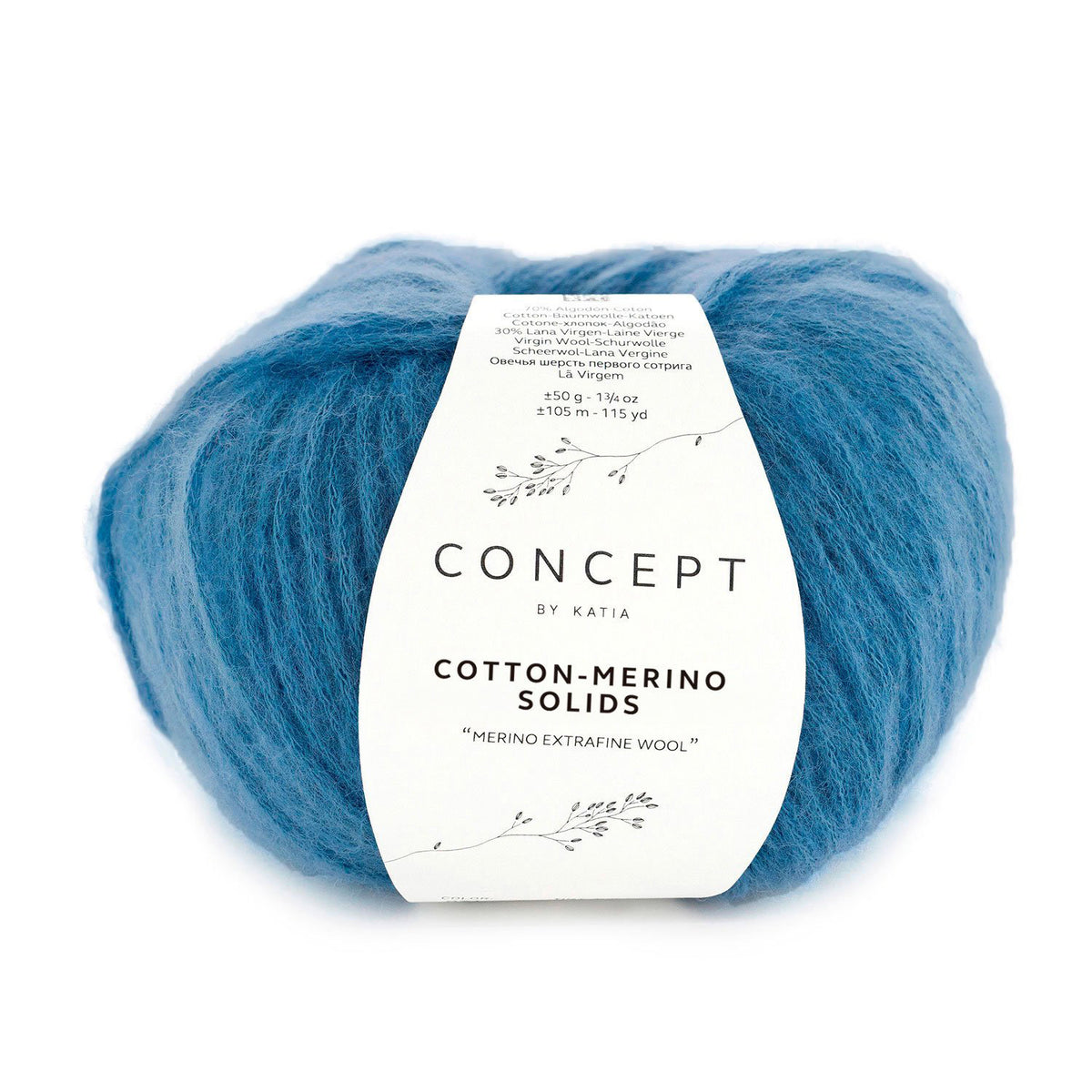 Katia Cotton-Merino Solids 071 Jeans