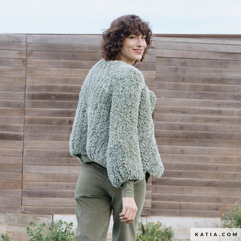 Patroon breien haken dames jas herfst winter katia — gemaakt met Katia Country Knits (5)