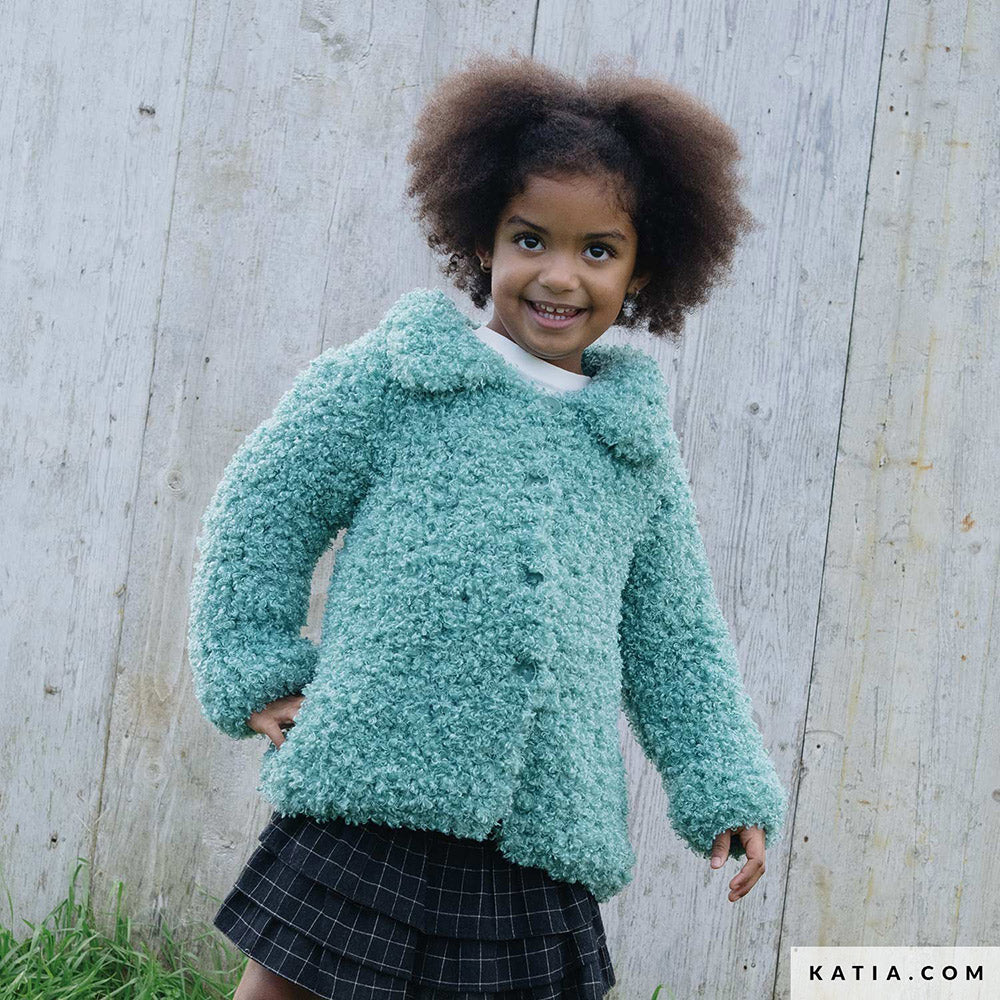 Patroon breien haken kinderen jas herfst winter katia — gemaakt met Katia Country Knits (11)
