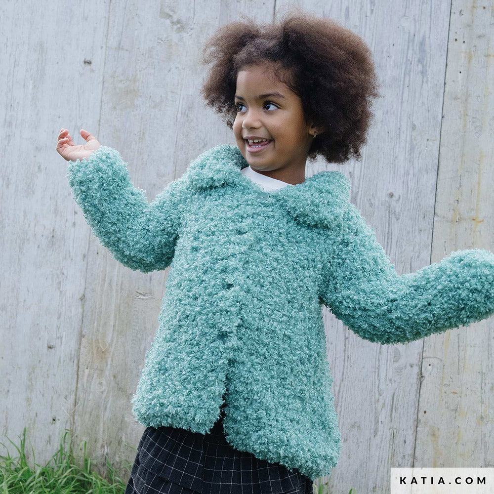 Patroon breien haken kinderen jas herfst winter katia — gemaakt met Katia Country Knits (10)