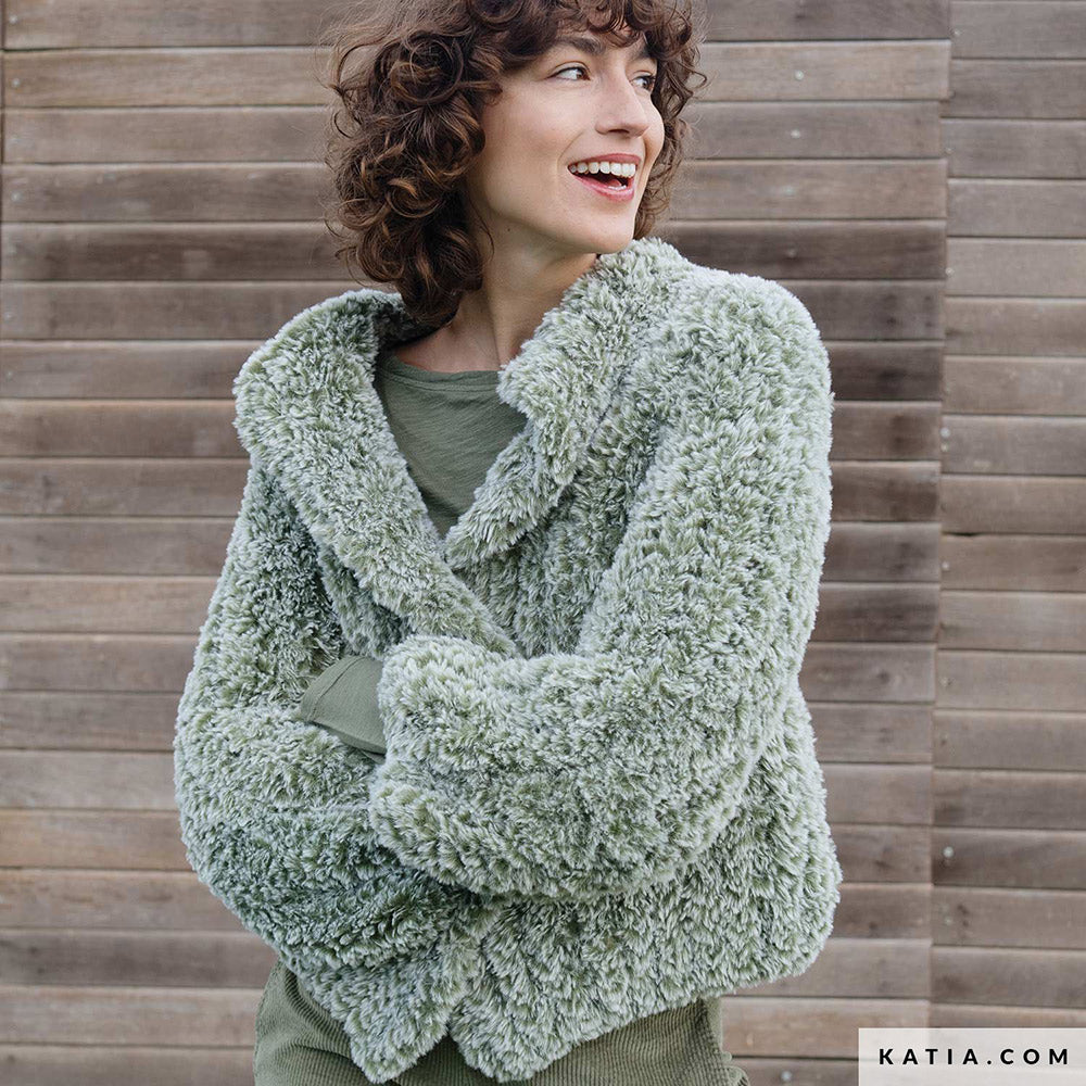 Patroon breien haken dames jas herfst winter katia — gemaakt met Katia Country Knits (8)