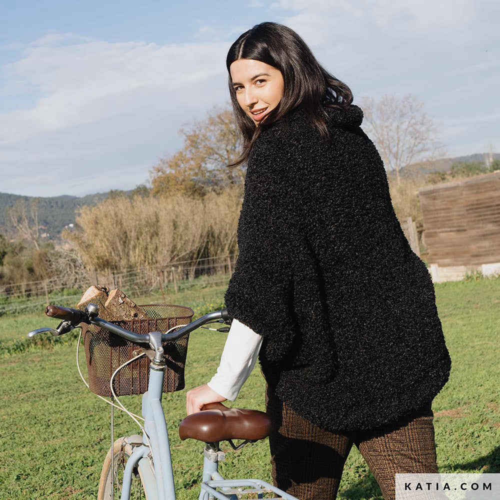 Patroon breien haken dames jas herfst winter katia — gemaakt met Katia Country Knits (14)