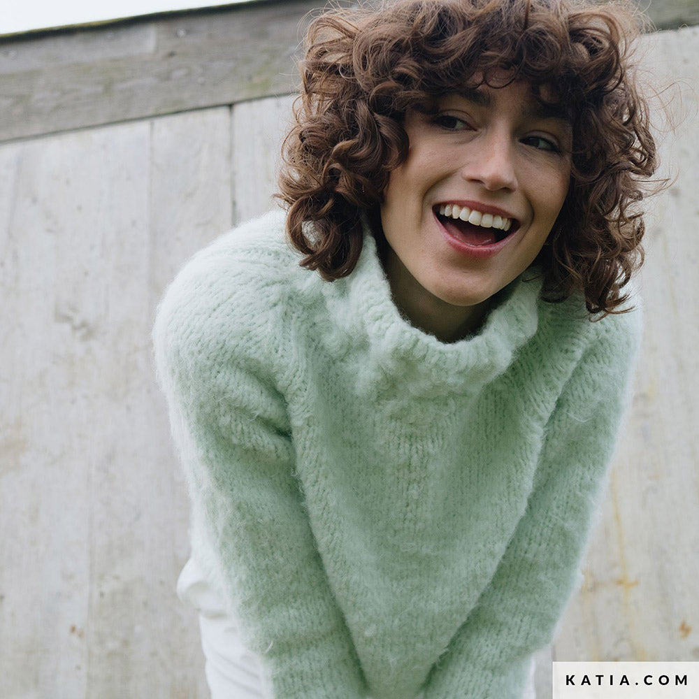 Patroon breien haken dames trui herfst winter katia — gemaakt met Katia Country Knits (15)