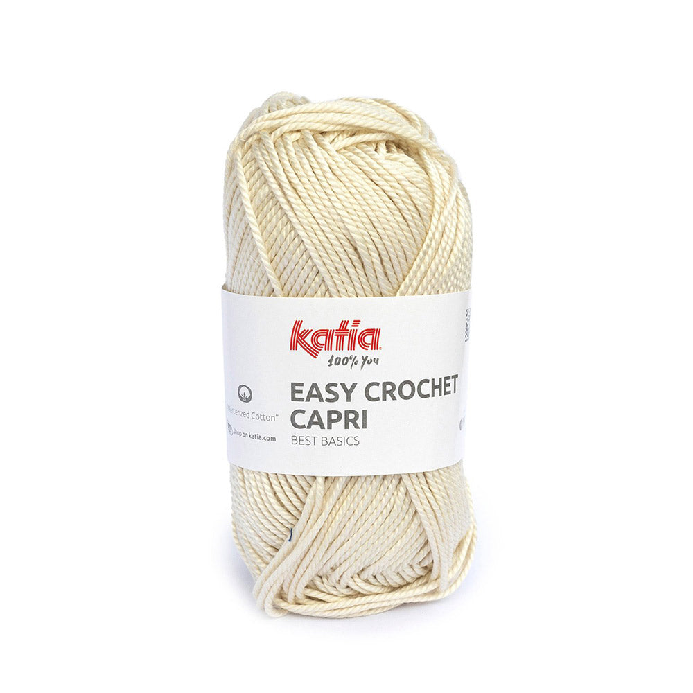 Katia Easy Crochet Capri 102 Beige