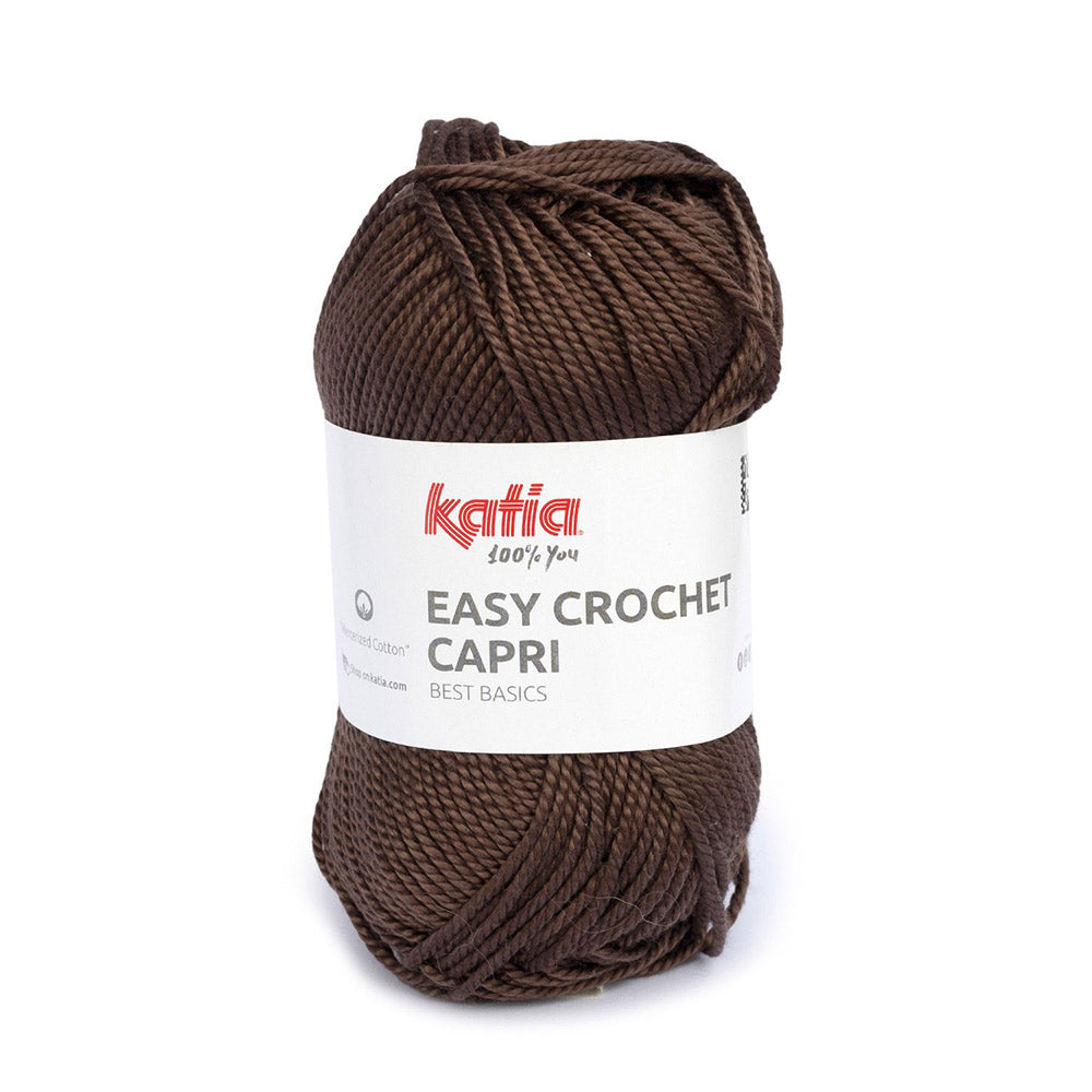 Katia Easy Crochet Capri 103 Chocoladebruin