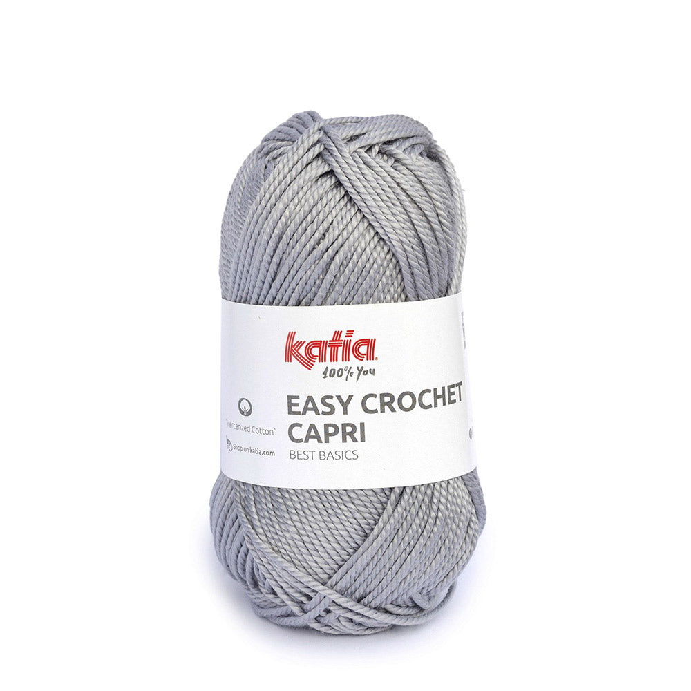 Katia Easy Crochet Capri 105 Medium grijs