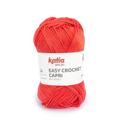Katia Easy Crochet Capri 112 Koraalrood