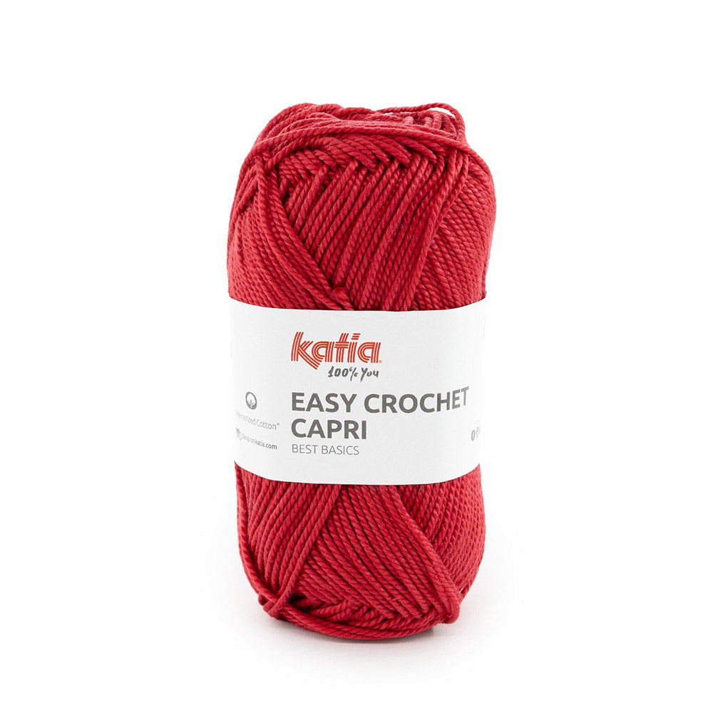 Katia Easy Crochet Capri 121 Rood