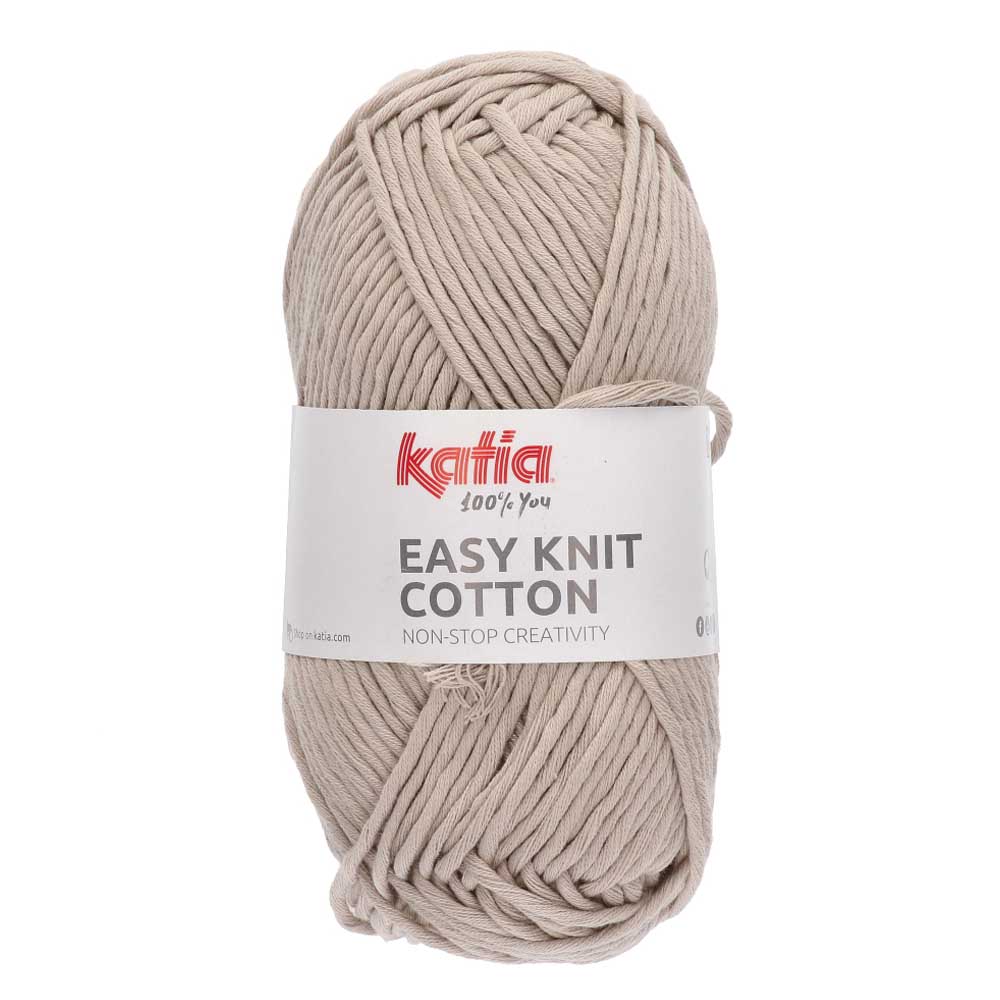 Katia Easy Knit Cotton 007 Steen grijs