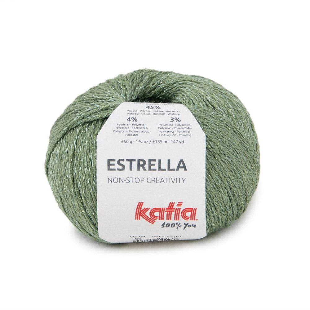 Katia Estrella 065 Kaki-Fel groen