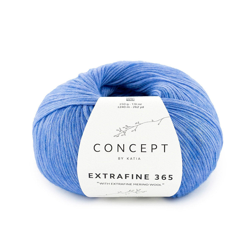 Katia Extrafine 365 304 Blauw