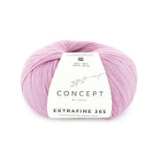 Katia Extrafine 365 308 Kauwgom roze