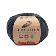 Katia Fair Cotton 054 Antraciet Grijs - Keurmerk Katia Fair Cotton