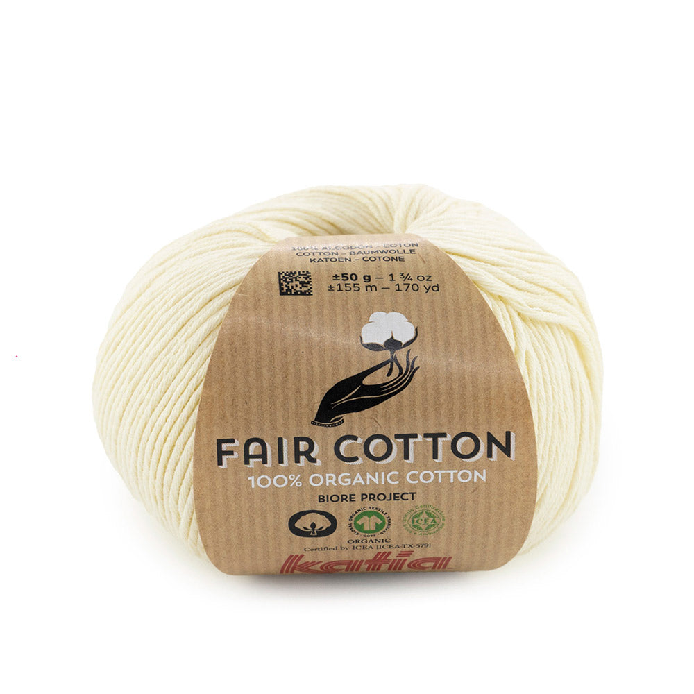 Katia Fair Cotton 061 Ivoor