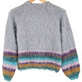 Katia Fur Moda 300 302 Olieverf-Paars-Oker - Wol garens furmoda breien polyamide acryl wol olieverf paars — gemaakt met Katia Fur Moda