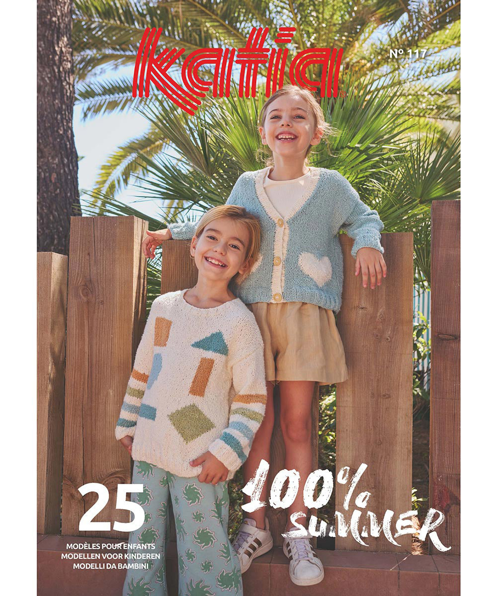 Katia Kinderen Magazine No. 117 Lente/Zomer 2026 Brei- & haakpatronen