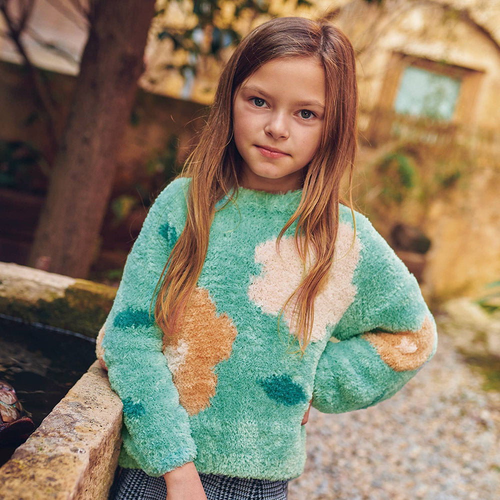 Patroon breien haken kinderen trui herfst winter katia — gemaakt met Katia Kinderen No.