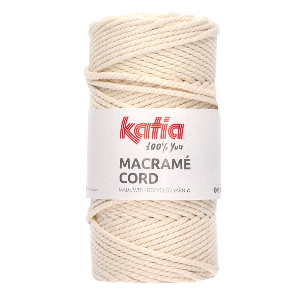 Katia Macramé Cord 100 Ecru