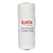 Katia Macramé Cord Fine 200 Wit