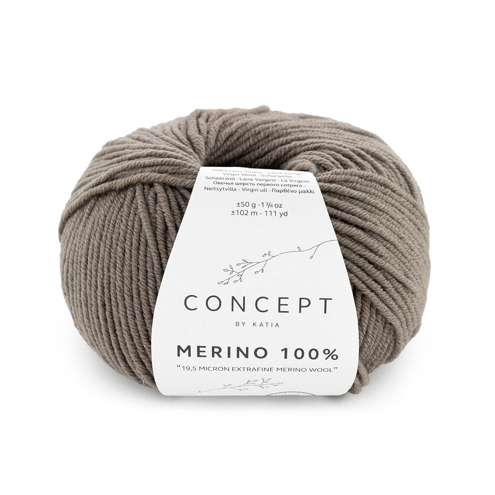 Katia Merino 100% 104 Lichtbruin
