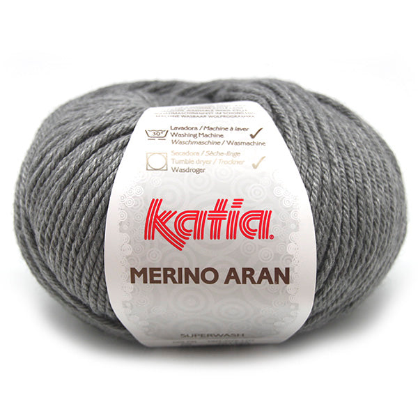 Katia Merino Aran 069 Medium Grijs