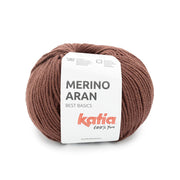 Katia Merino Aran 110 Rood Bruin