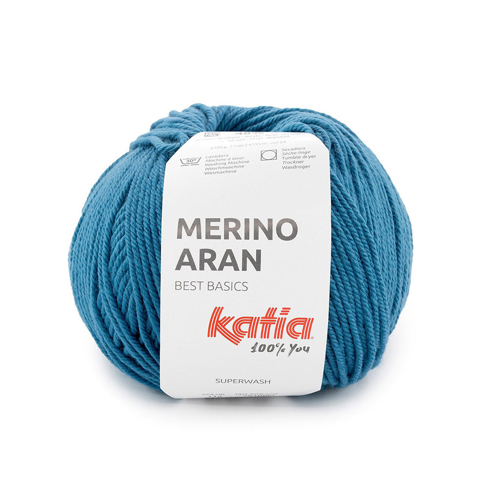 Katia Merino Aran 113 Perzisch Blauw
