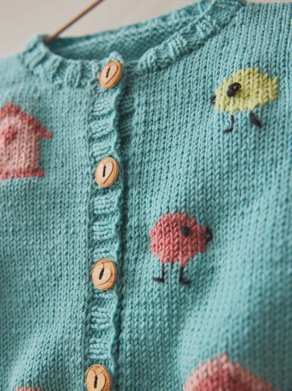 Katia Merino Baby 167 Donkerroze - Baby page — gemaakt met Katia Merino Baby (3)