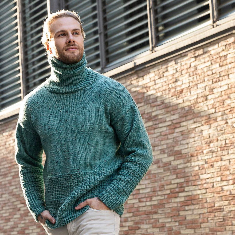 Katia Merino Tweed 315 Framboos - Merino tweed — gemaakt met Katia Merino Tweed