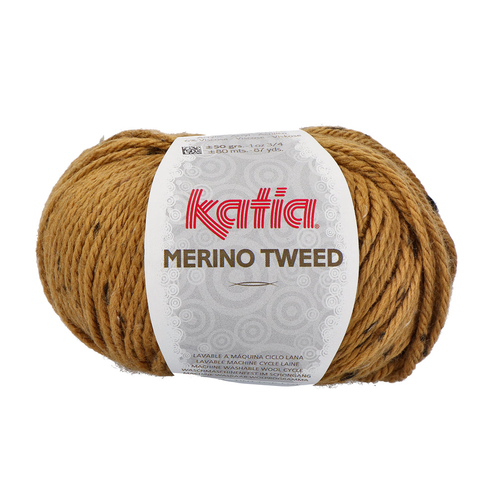 Katia Merino Tweed 318 Mosterd