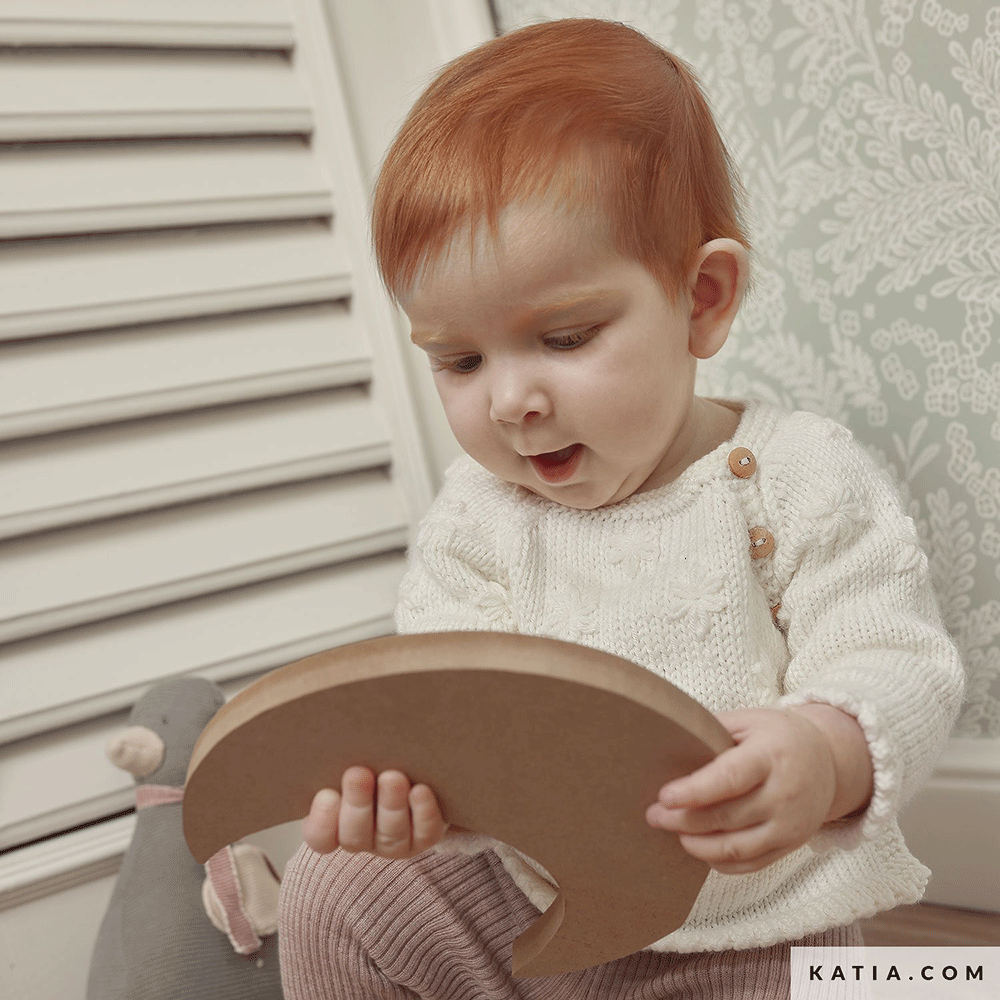 Katia New Ultrasoft 083 Perzik - Patroon breien haken baby trui herfst winter katia — gemaakt met Katia New Ultrasoft (4)
