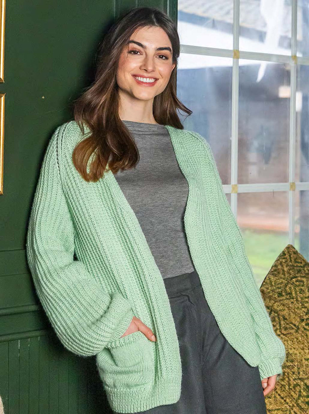 Katia New Ultrasoft 091 Fuchsia - The essentials no page — gemaakt met Katia New Ultrasoft (3)