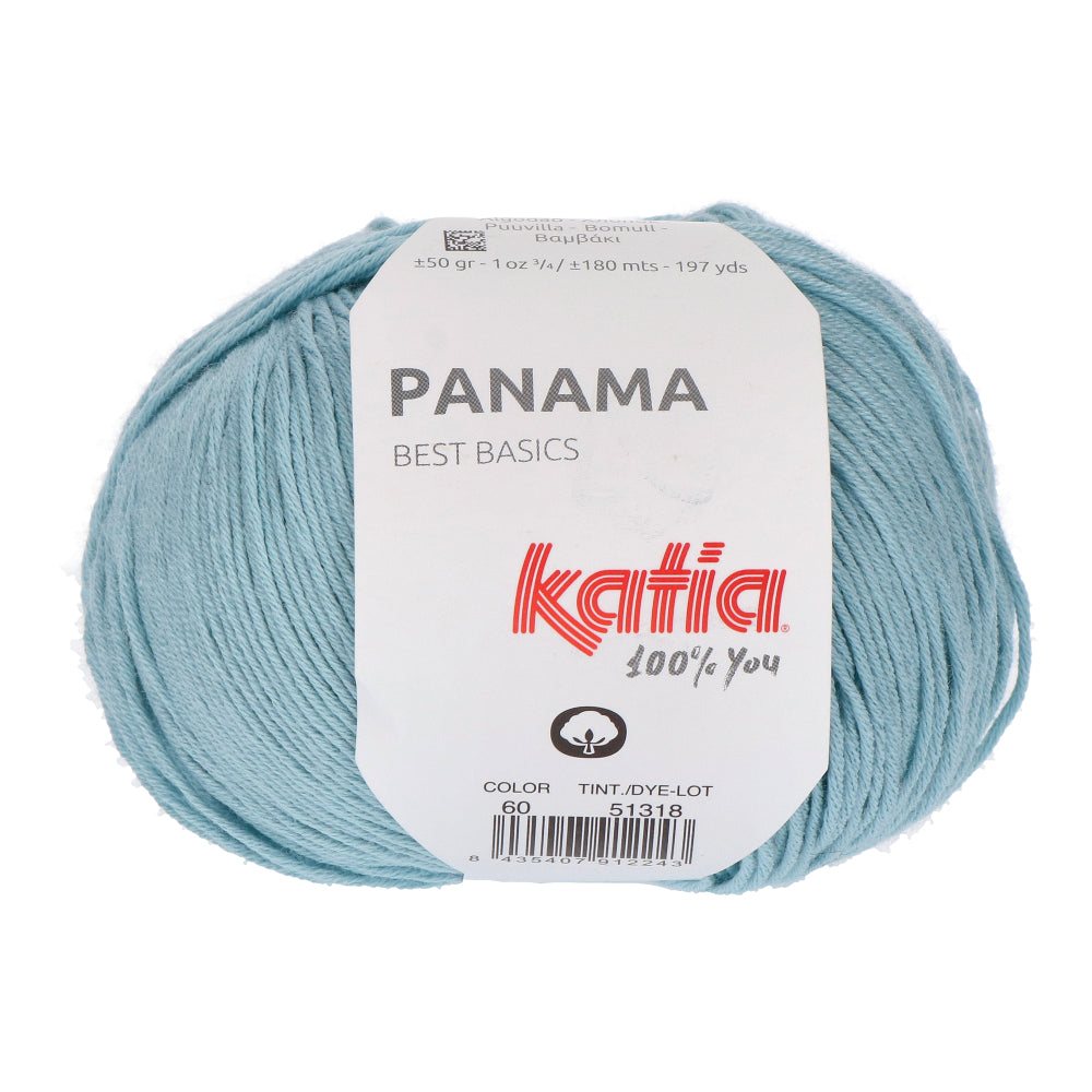 Katia Panama 060 Water blauw