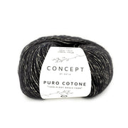 Katia Puro Cotone 54 Zwart