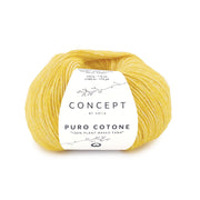 Katia Puro Cotone 56 Geel