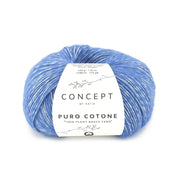 Katia Puro Cotone 61 Koningsblauw