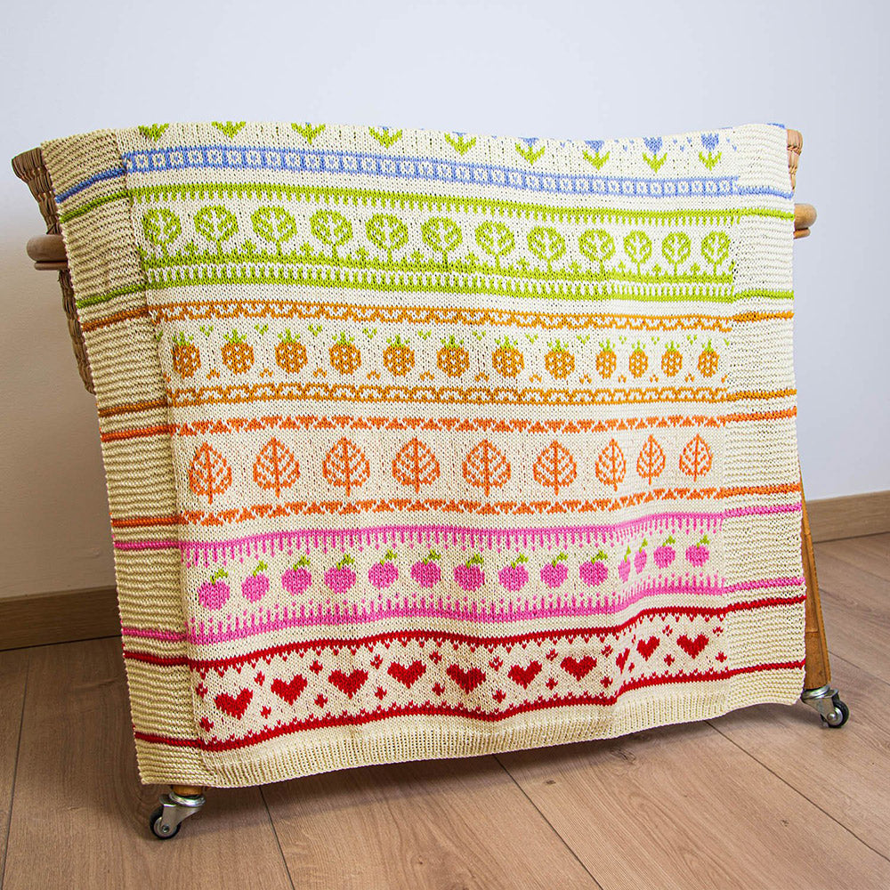 Kit rainbow garden kal kit katia fair cotton os katia — gemaakt met Katia Rainbow Garden KAL (2)