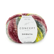 Katia Shibuya 106 Kauwgom roze-Blauw-Lila