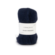 Katia Silky Mohair 107 Nacht blauw