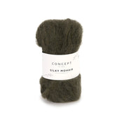 Katia Silky Mohair 121 Militair groen