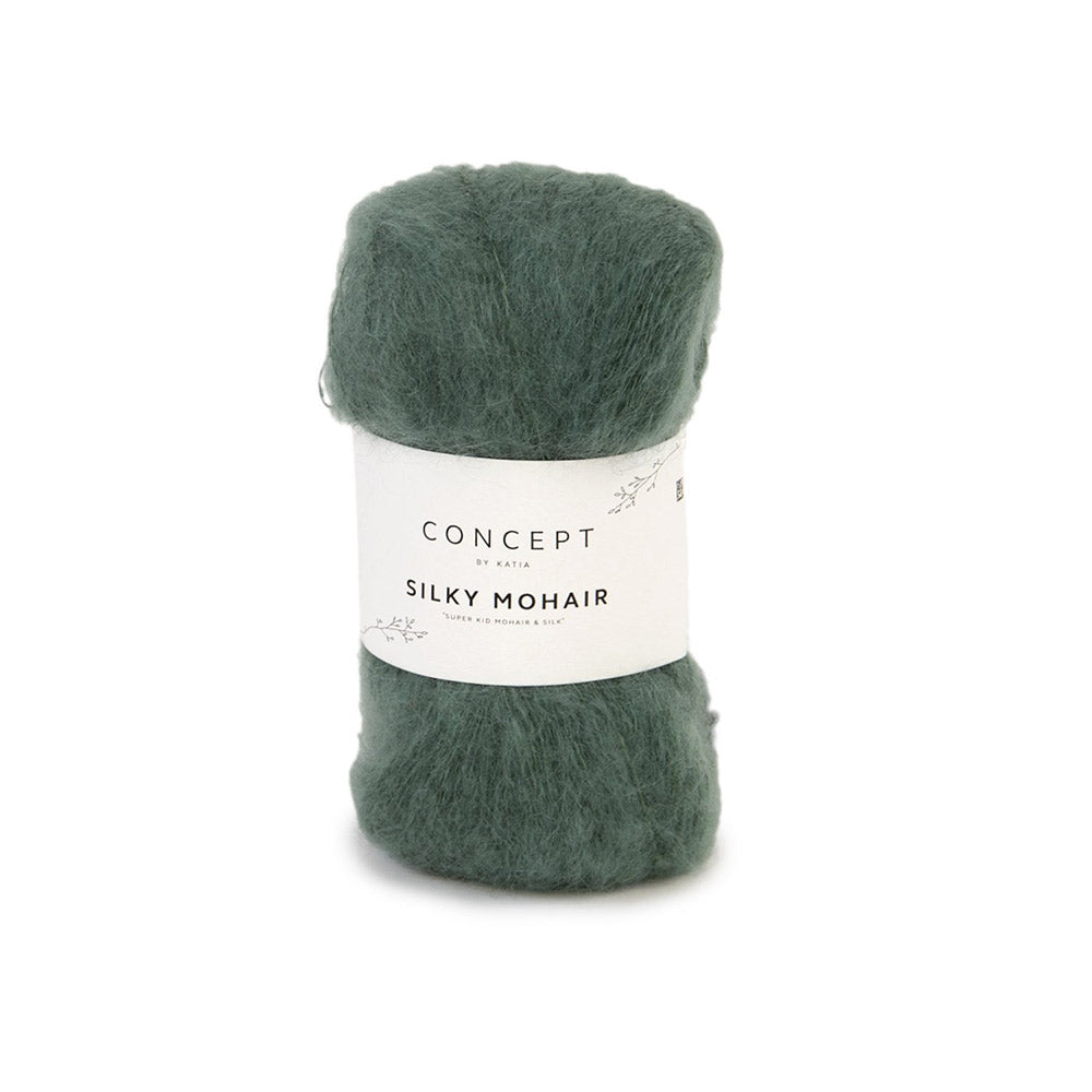 Katia Silky Mohair 122 Fles groen