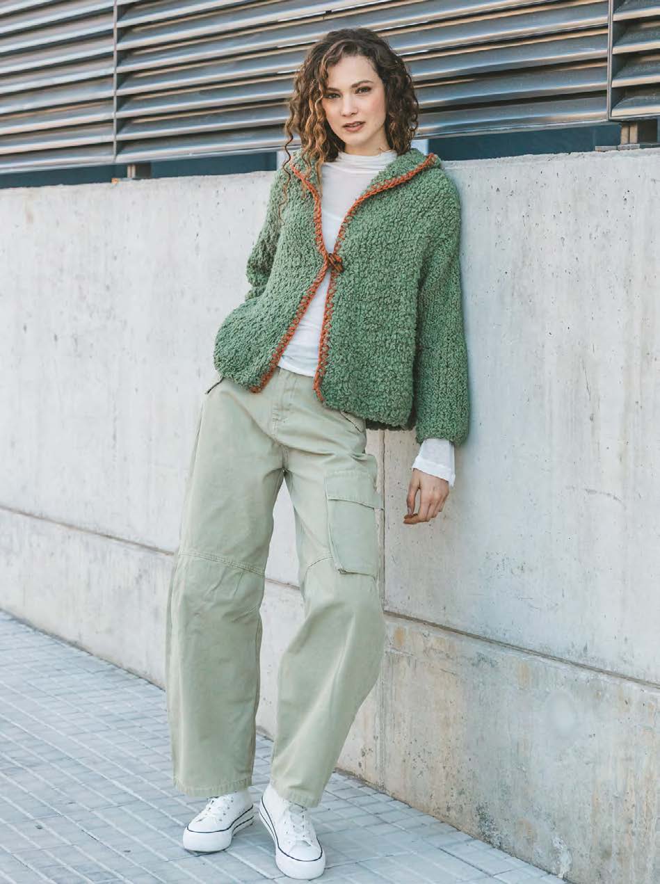 Katia Super Merino 006 Ree bruin - Furry knit editionpage — gemaakt met Katia Super Merino