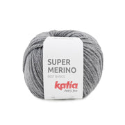 Katia Super Merino 010 Medium grijs