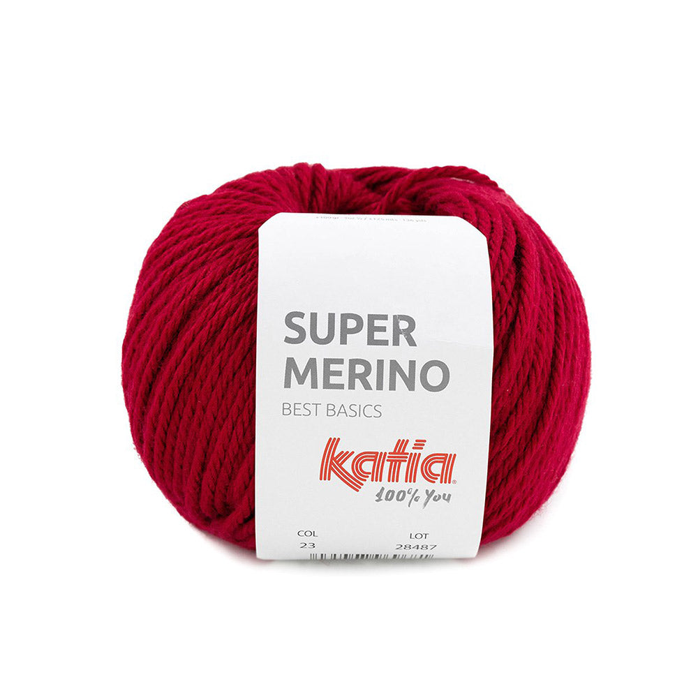 Katia Super Merino 023 Robijn