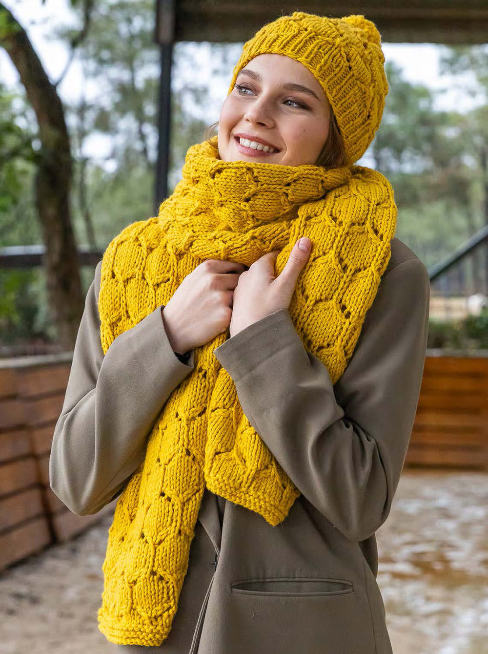 Katia Super Merino 32 Ocre - The essentials no page — gemaakt met Katia Super Merino