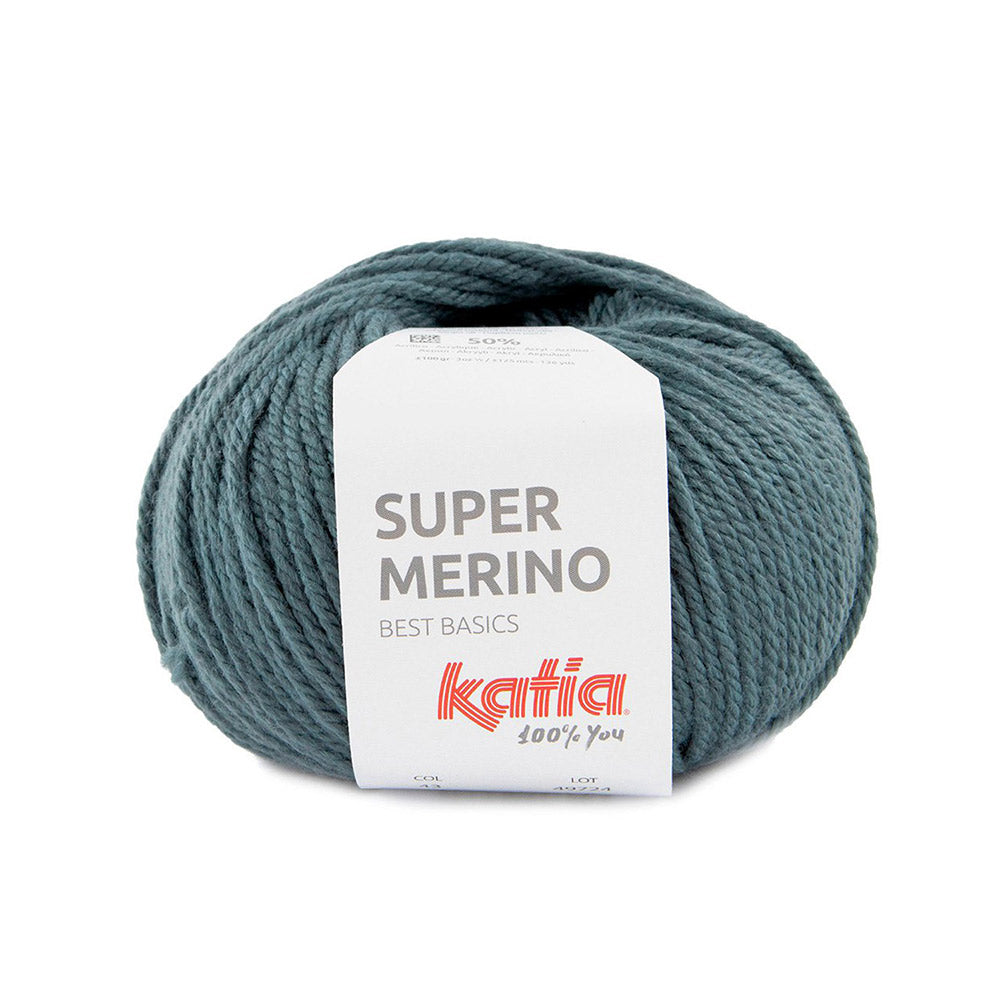 Katia Super Merino 043 Petrol